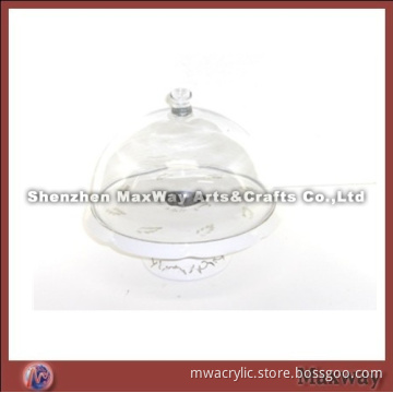 Clear Single Lucite Cupcake Display